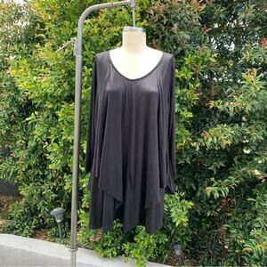 Flowy Cut-Out Sleeve Annabelle Tunic Dress/Top NWT (Oversized Fit)